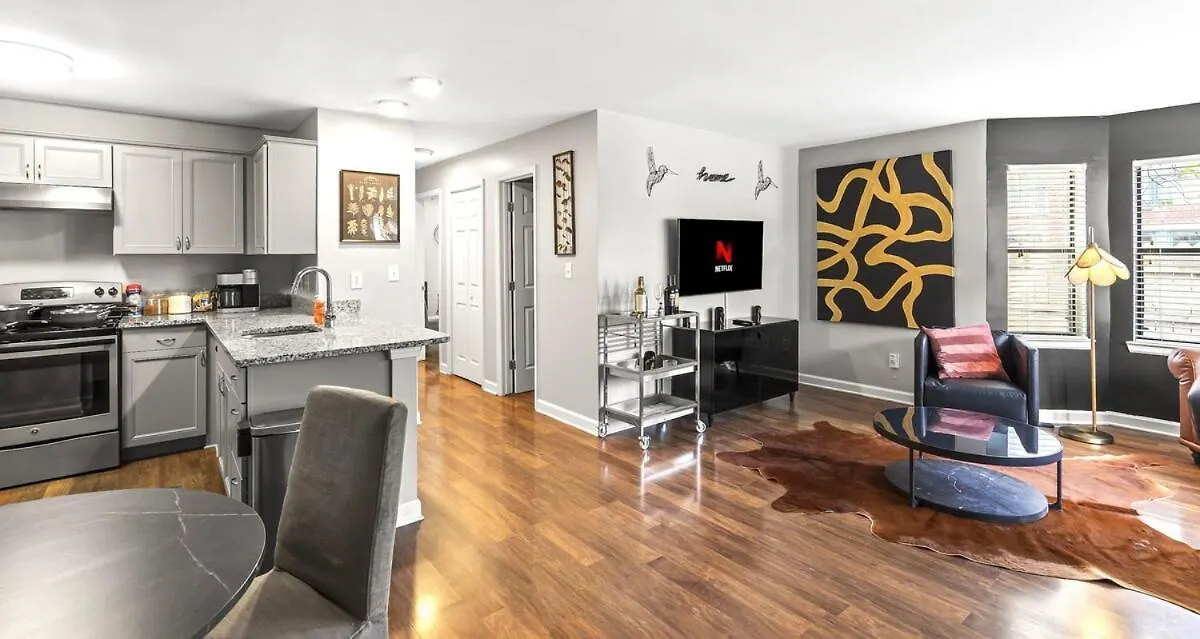 Apartmán Luxe 2Br 2 Bath Prime Uptown With Free Parking Charlotte